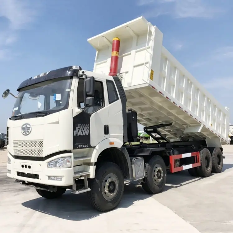 Used FAW J6P 8X4 Dump Truck for Sale