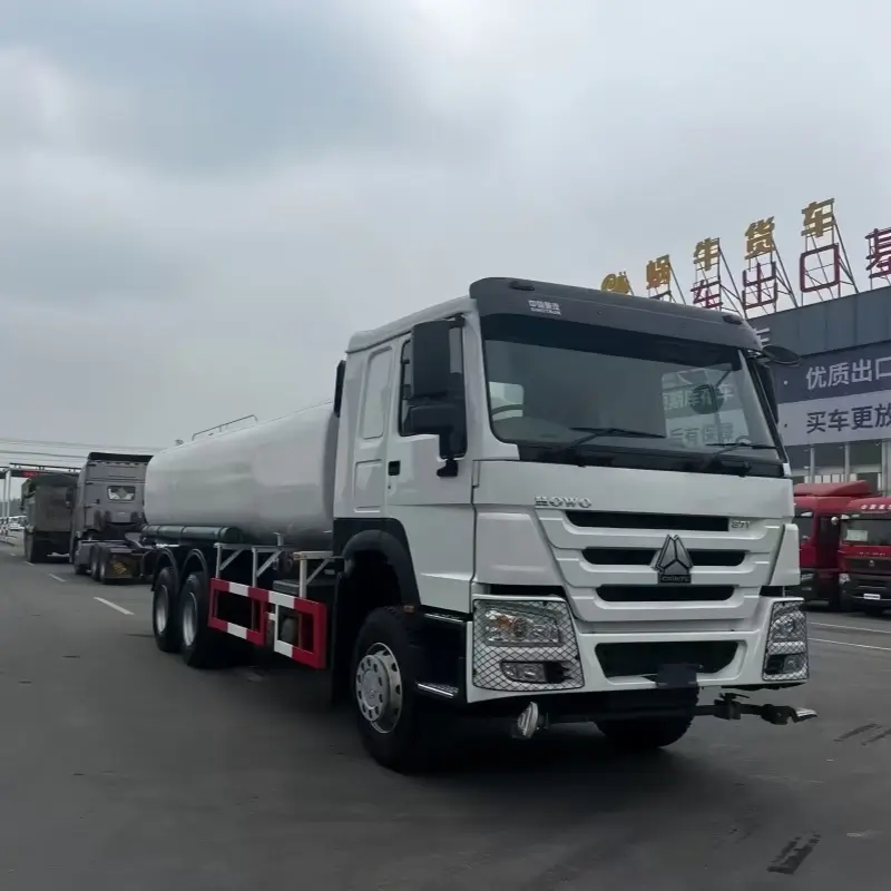 Used HOWO 371HP Water Tanker Truck for Sale